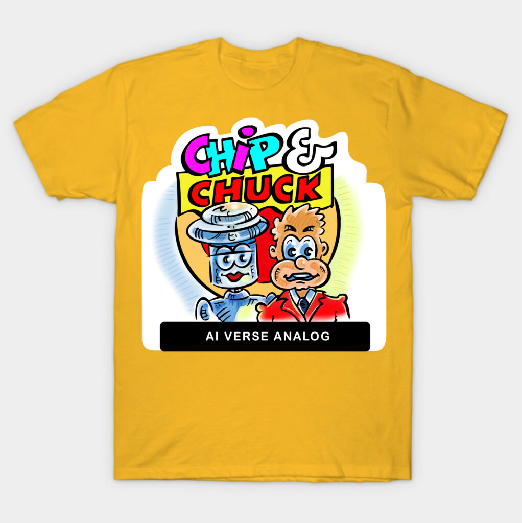 ChipandChuck yellow tee